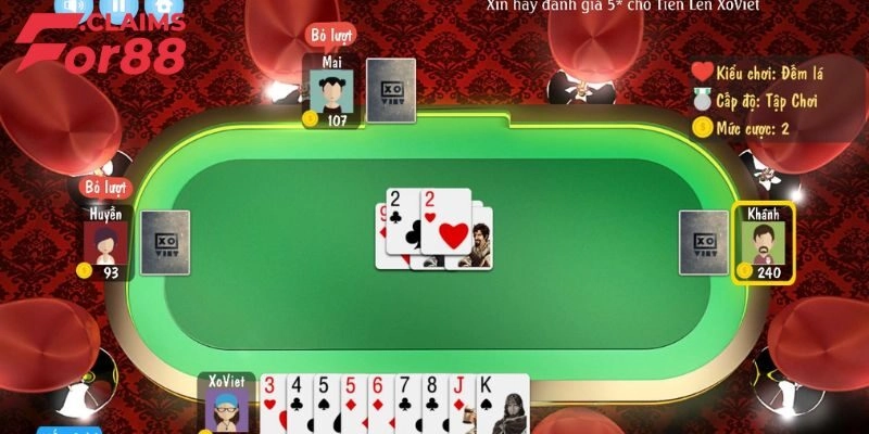 Hướng Dẫn Chơi Bài Tiến Lên Miền Nam – Các Quy Luật Cần Nắm